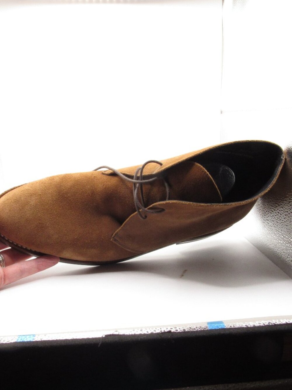 Thursday Tan Suede Everyday Chukkas Ankle Boots Size 14 Good Condition - Picture 11 of 12